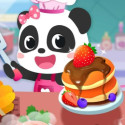 Baby Panda Breakfast Cooking